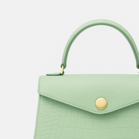 Luxus-Lederhandtasche